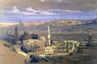 Cairo from the Gate of Citizenib, 19th century Fine Art Print