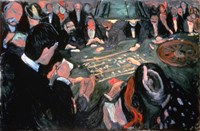 The Roulette Table at Monte Carlo, 1903 Fine Art Print