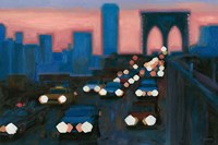 Brooklyn Bridge Evening Fine Art Print