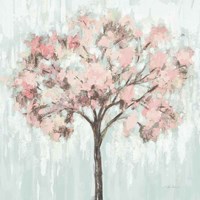 Blooming Tree Blush Crop Fine Art Print
