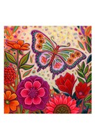 Butterfly Floral Fine Art Print