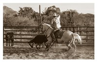 Ropin' Monte Fine Art Print