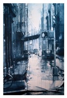 Crosby Street from Spring, rain Fine Art Print