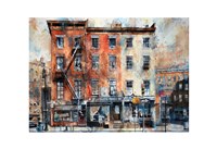 Fellow Barbers, 3 Horatio Street Fine Art Print