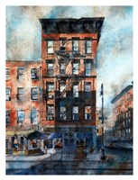 Hudson & Perry Street Fine Art Print