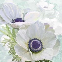 Anenome White Fine Art Print