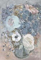 Summer Blues Bouquet Fine Art Print