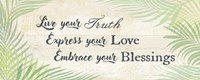 Embrace your Blessings Fine Art Print