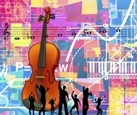 Dance With The Music Fine Art Print