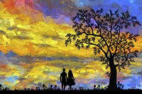 With My Love Fine Art Print