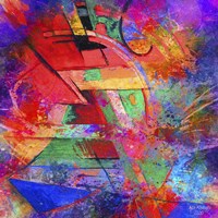Sea Of Colors 1 Fine Art Print