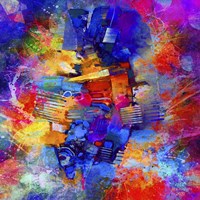 Sea Of Colors 2 Fine Art Print