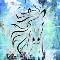 Horse Draw Fine Art Print