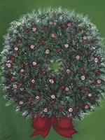 Christmas Wreath Fine Art Print