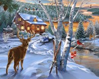 Buck River Fine Art Print