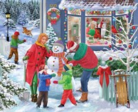 Before Christmas Dinner Fine Art Print