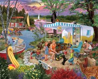 Leisure Lake Fine Art Print