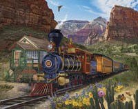 Canyon Express Fine Art Print