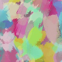 Big Brush Strokes I Framed Print