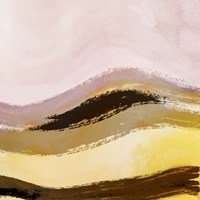 Landscape in Pastel and Black I Fine Art Print