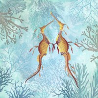 Marine Love Seadragons Fine Art Print