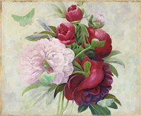 Bouquet Peonies I Fine Art Print