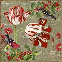 Christmas Tulips Fine Art Print