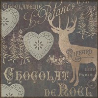 Chritsmas Choclat - Chocolat de Noel Fine Art Print