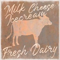 Fresh Dairy Cow Fine Art Print