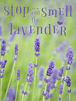 Smell the Lavender Fine Art Print