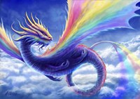 Rainbow Dragon Fine Art Print