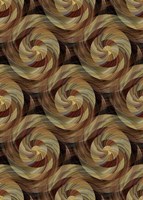 Cinnamon Rolls Seamless Pattern Fine Art Print