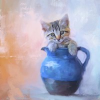 A Pitcher Full of Purrfection Fine Art Print