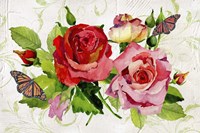 Romantic Red Roses Fine Art Print