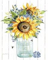 Sunshine Sunflowers B Fine Art Print