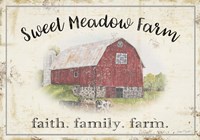 Sweet Meadow Farm A Fine Art Print