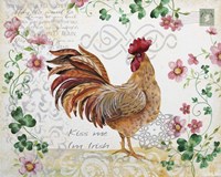 Seasonal Rooster 3 Fine Art Print