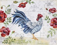 Seasonal Rooster 7 Fine Art Print