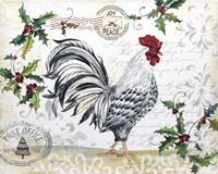 Seasonal Rooster 12 Fine Art Print