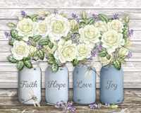 Bouquets of Inspiration D Framed Print