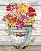 Bouquets of Inspiration J Fine Art Print