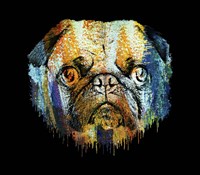 Pug Mug Fine Art Print