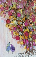 A L'ombre Des Cerisiers Fine Art Print