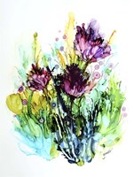 Certaines Fleurs Sont Des Chansons Fine Art Print