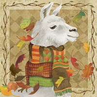 Fall Llama 2 Fine Art Print