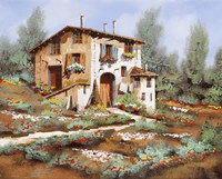 Stradina Di Campagna Fine Art Print