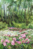 Ann Arbor Peony Gardens Fine Art Print