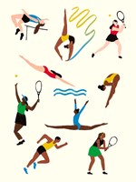 Olympians I Fine Art Print
