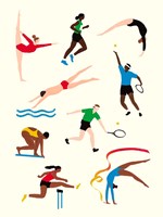 Olympians II Fine Art Print