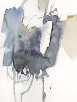 Indigo Splatter I Fine Art Print